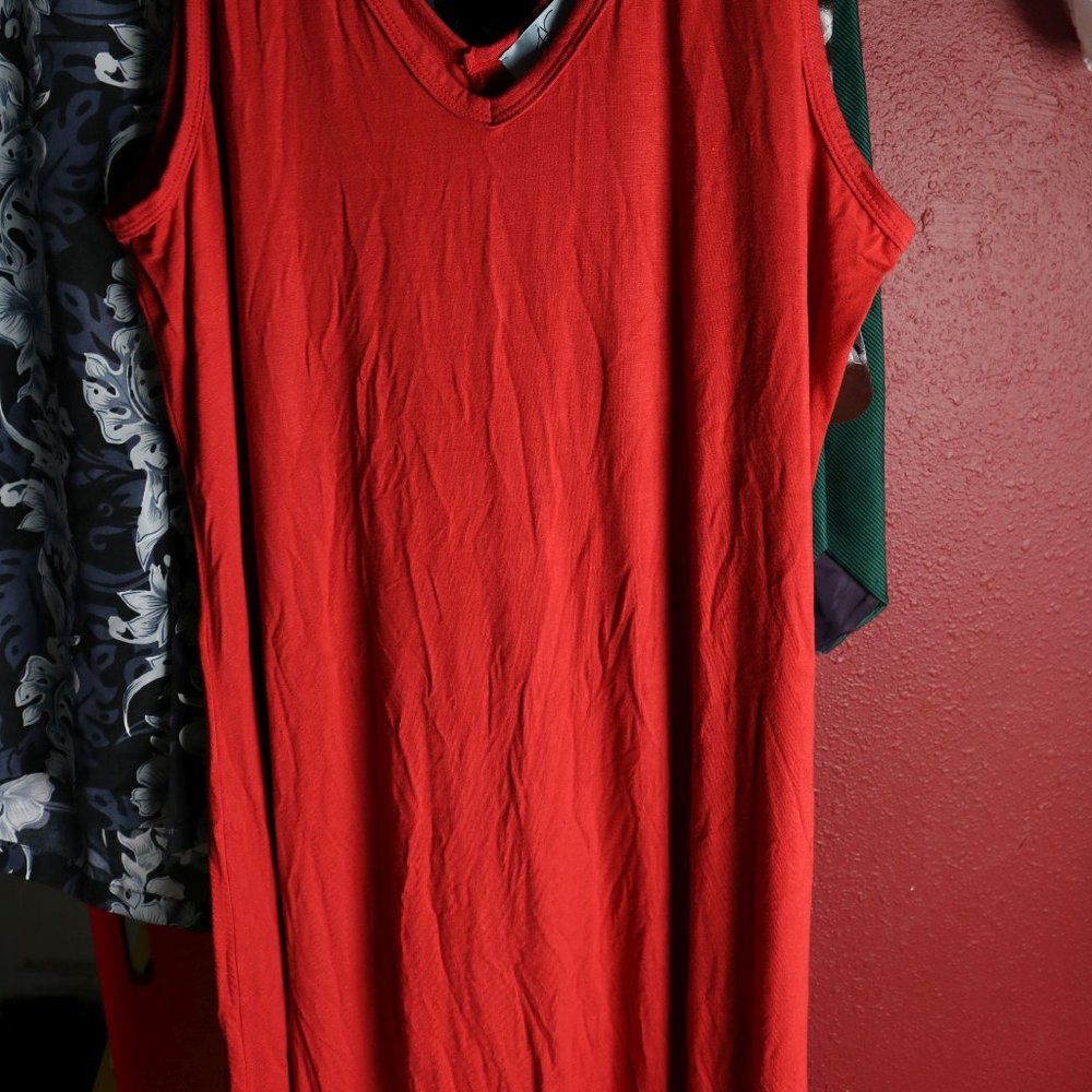 Red Joan Vass Dress